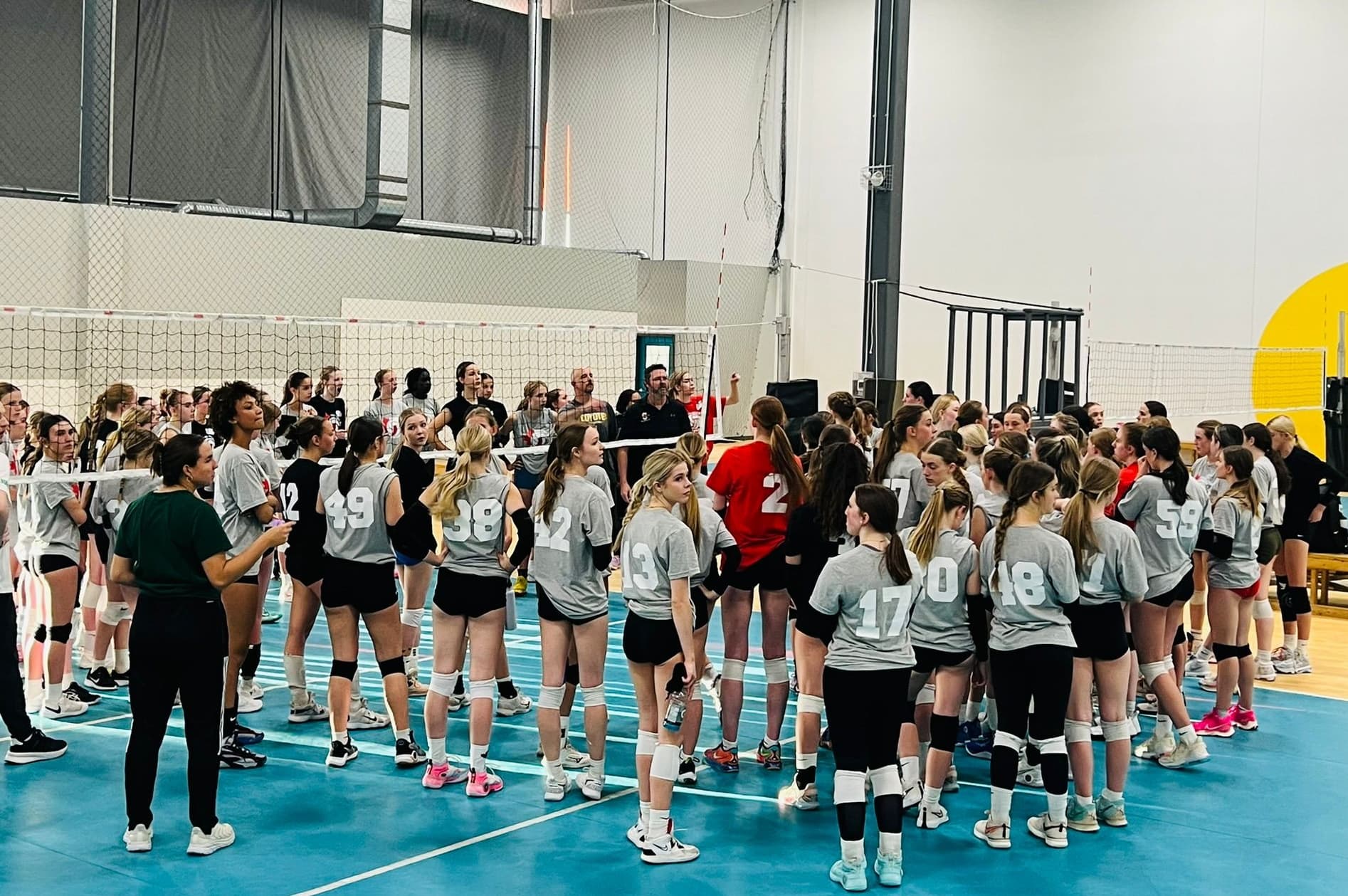 TXVA Texas Volleyball Association College Exposure ID Camp